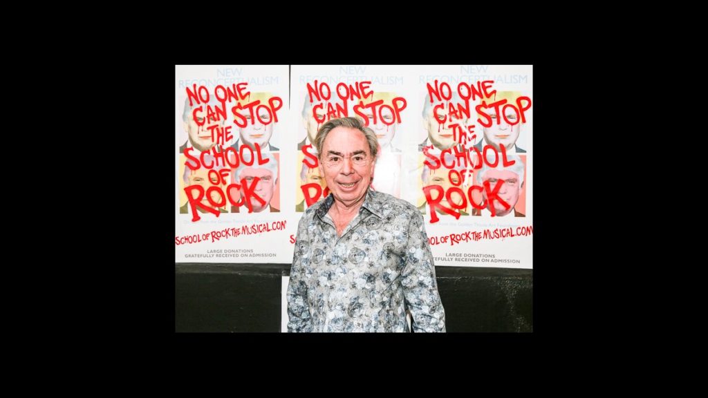 OP - School of Rock - wide - Andrew Lloyd Webber -10/15